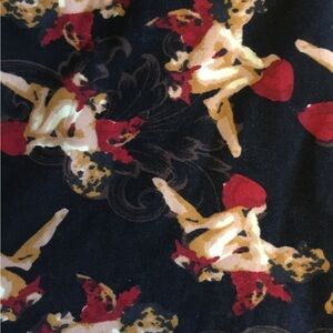 LuLaRoe Cupid cherub Patterned Leggings